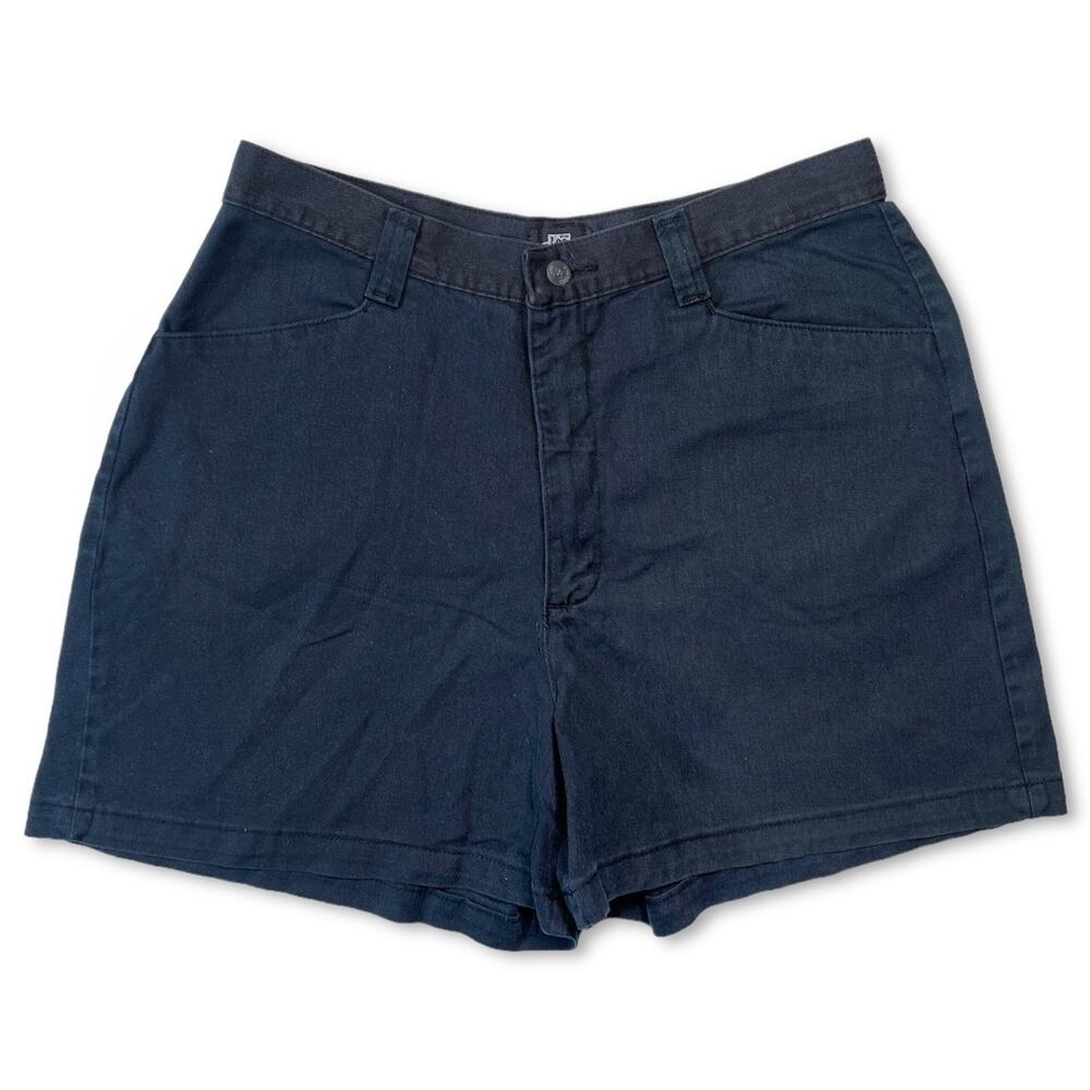 Vintage 90s Riders Lee Denim Navy Blue Shorts Jorts Size‎ 30"
